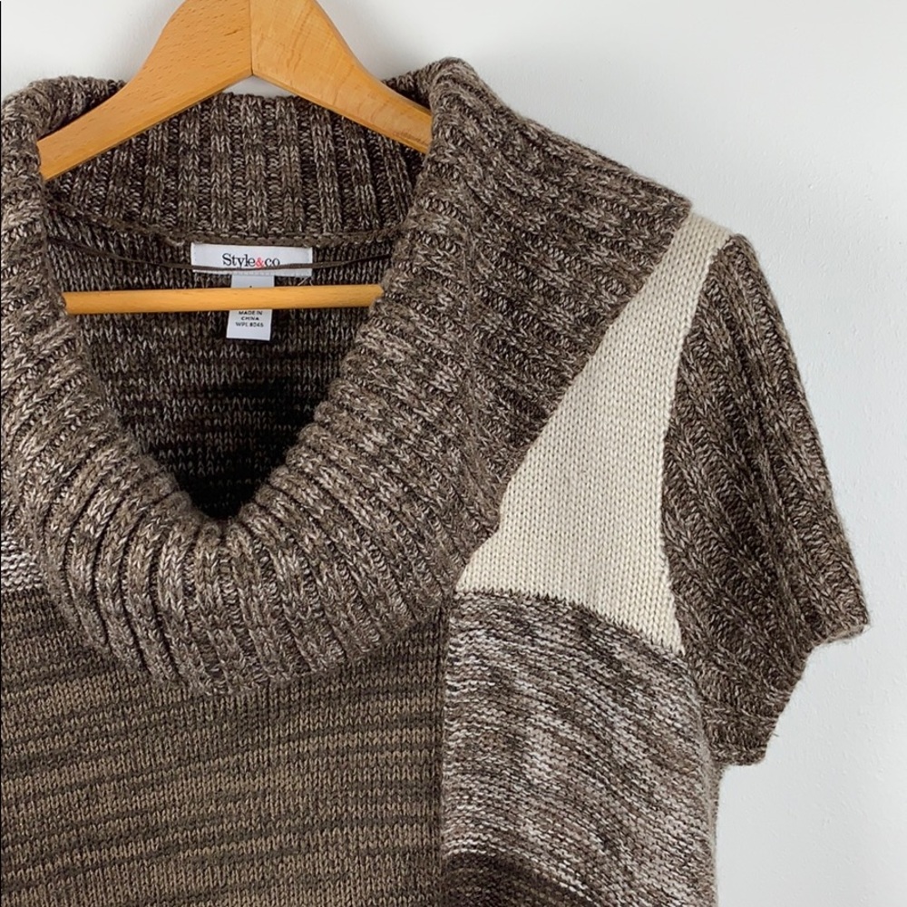 Style & Co Brown Tunic